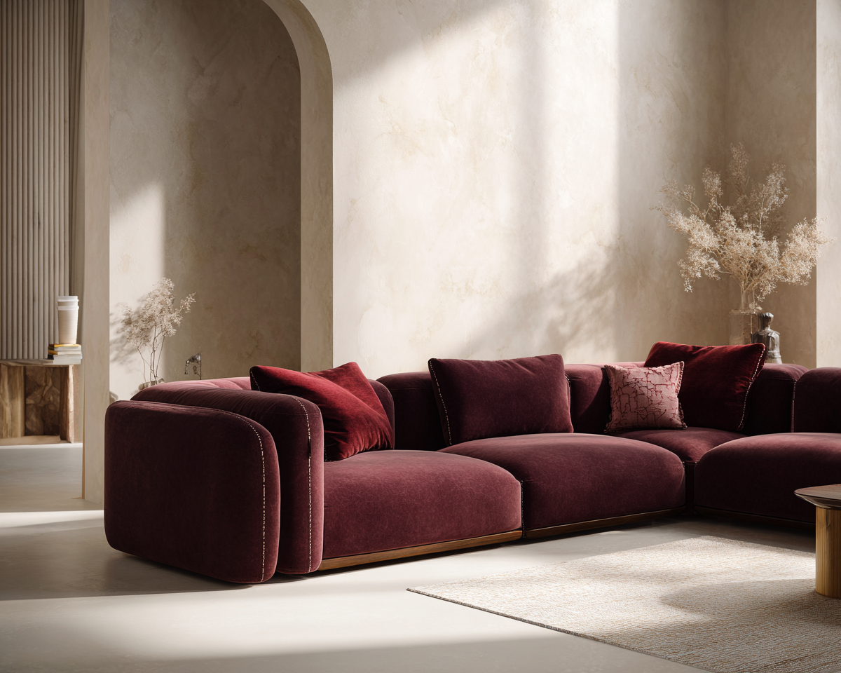 Craft-focused furniture detail with soft natural light
