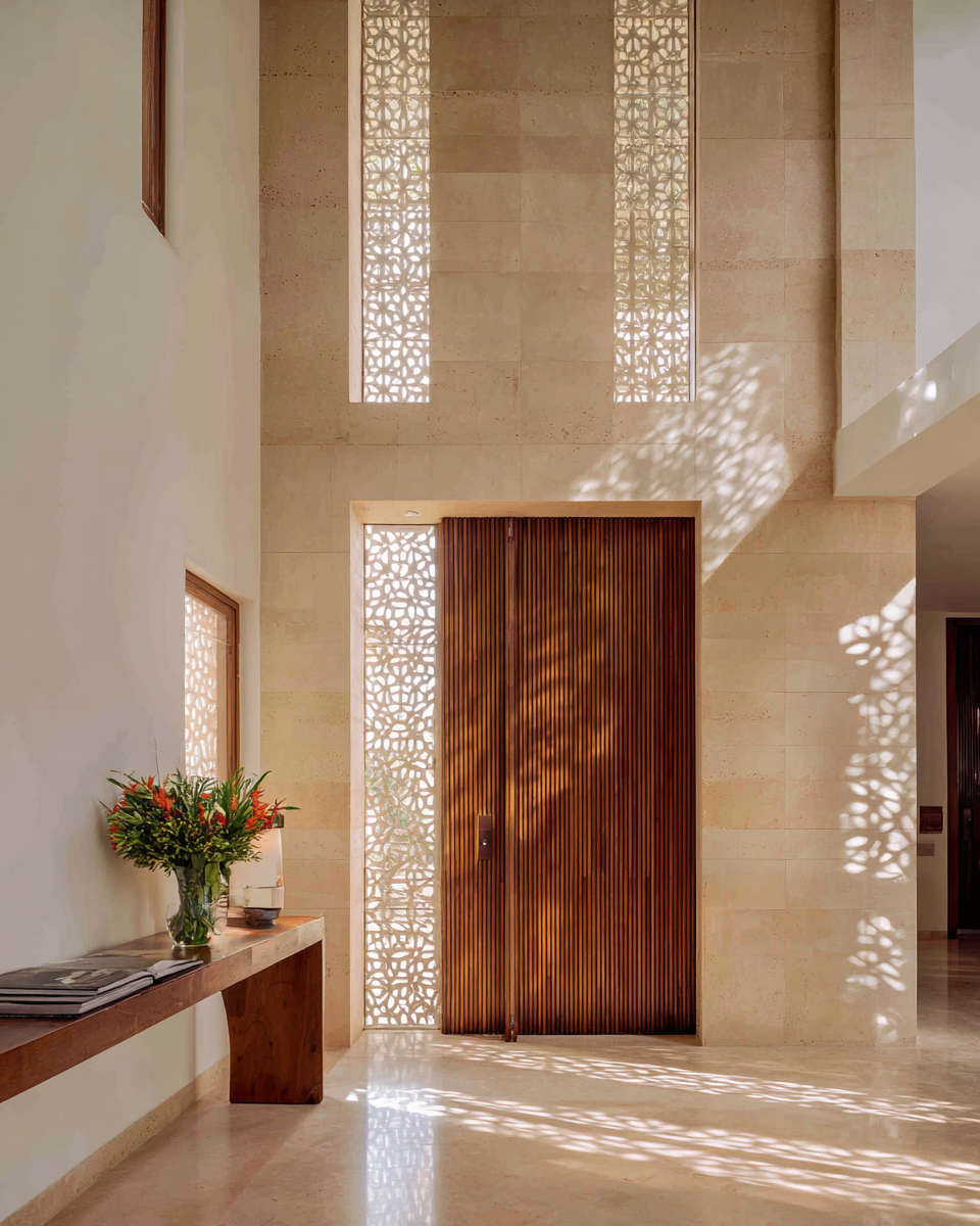 Saha House foyer