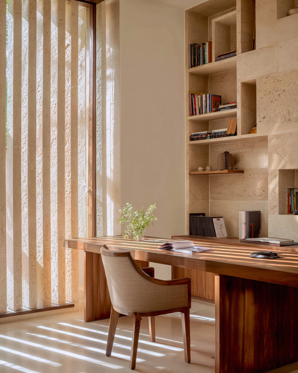 Saha House home office
